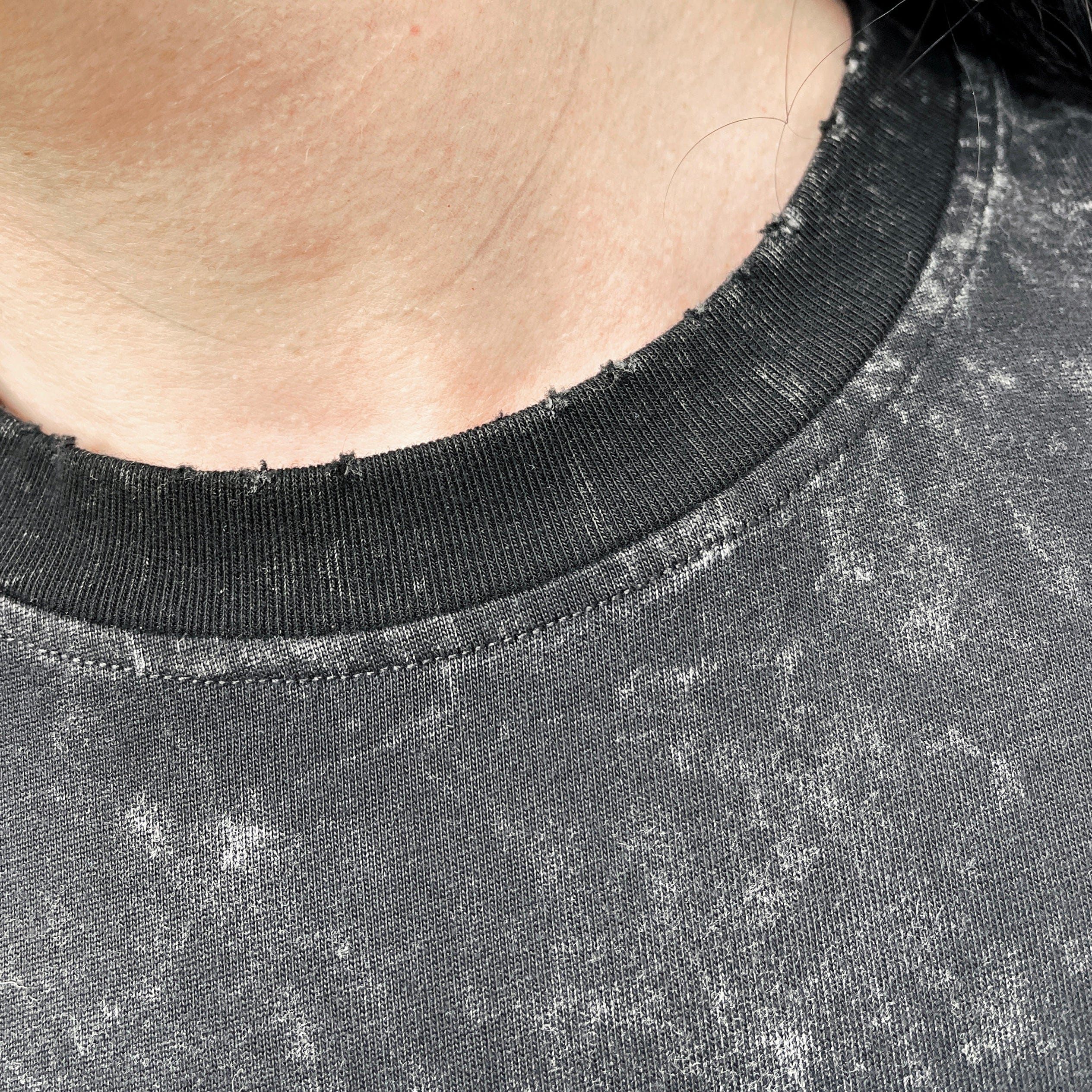 Blood Distressed Premium Oversized T-Shirt