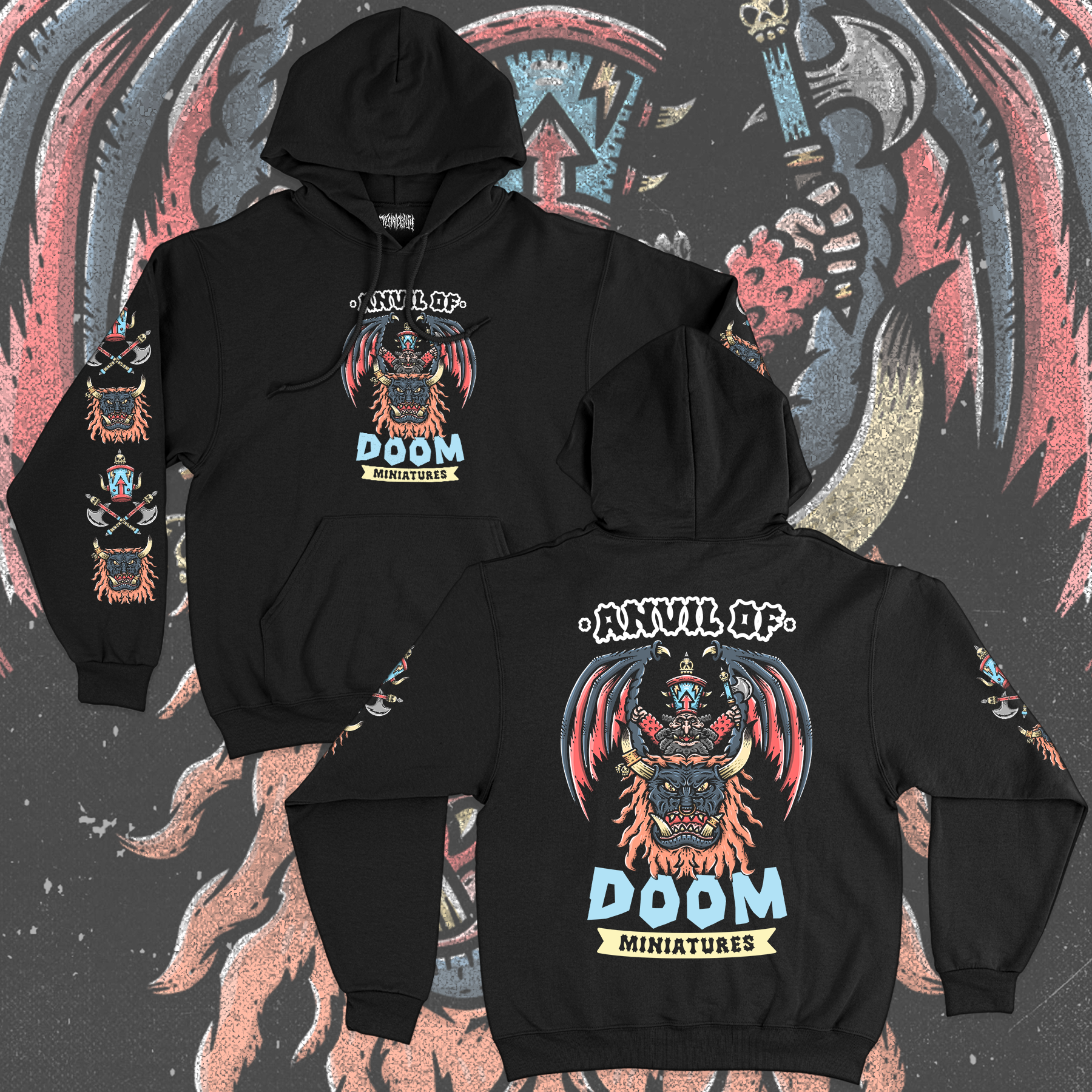 Anvil Of Doom Pullover Hoodie