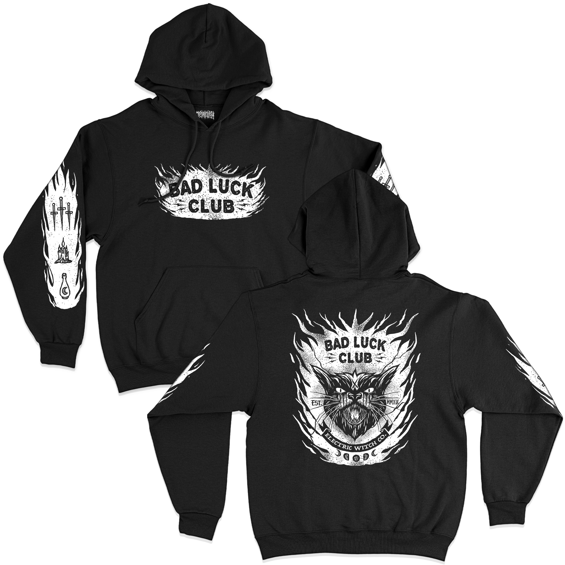 Bad Luck Club Pullover Hoodie