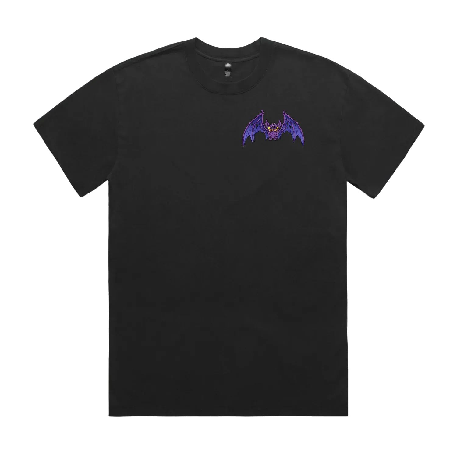 Faded Black front flat lay