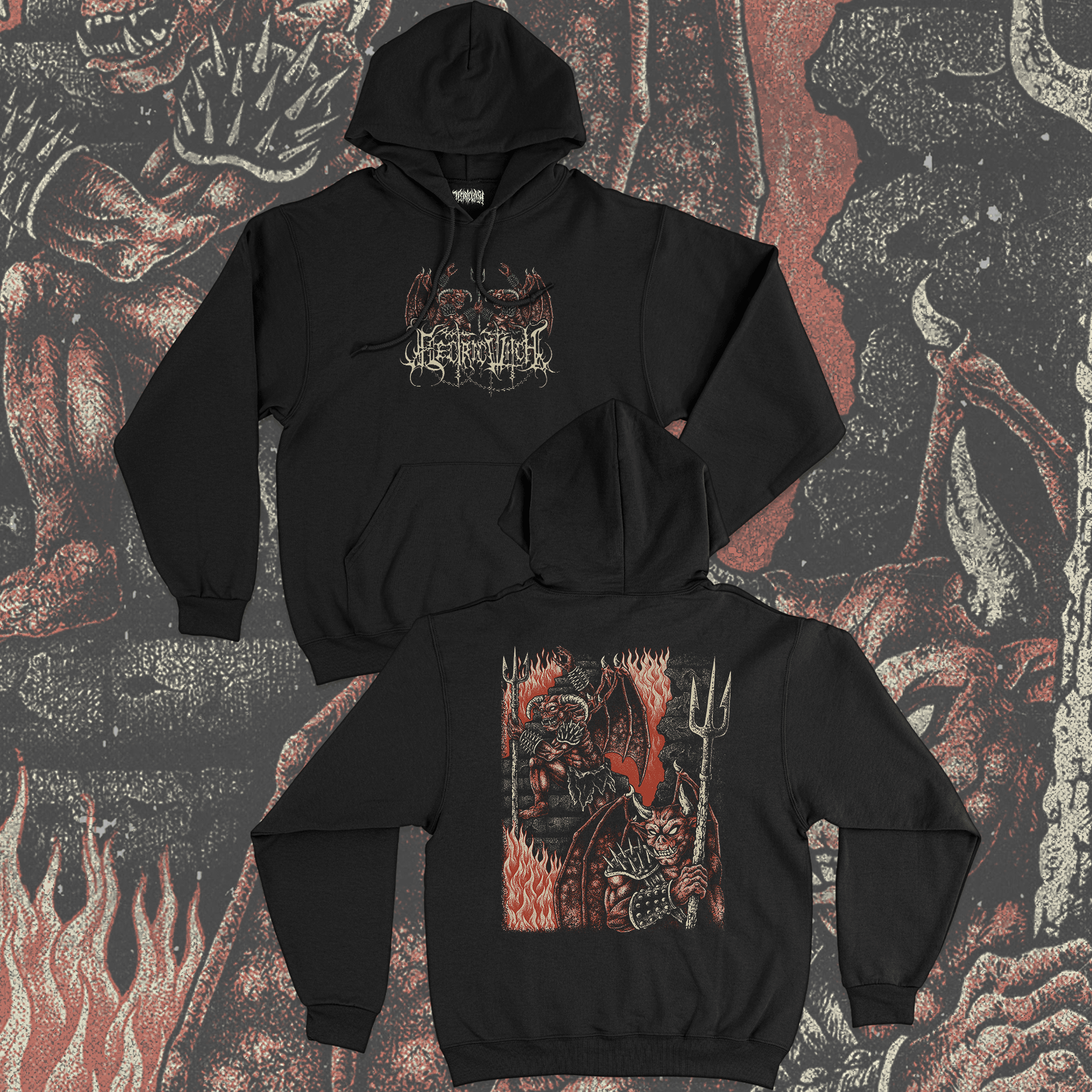 Gargoyle Pullover Hoodie