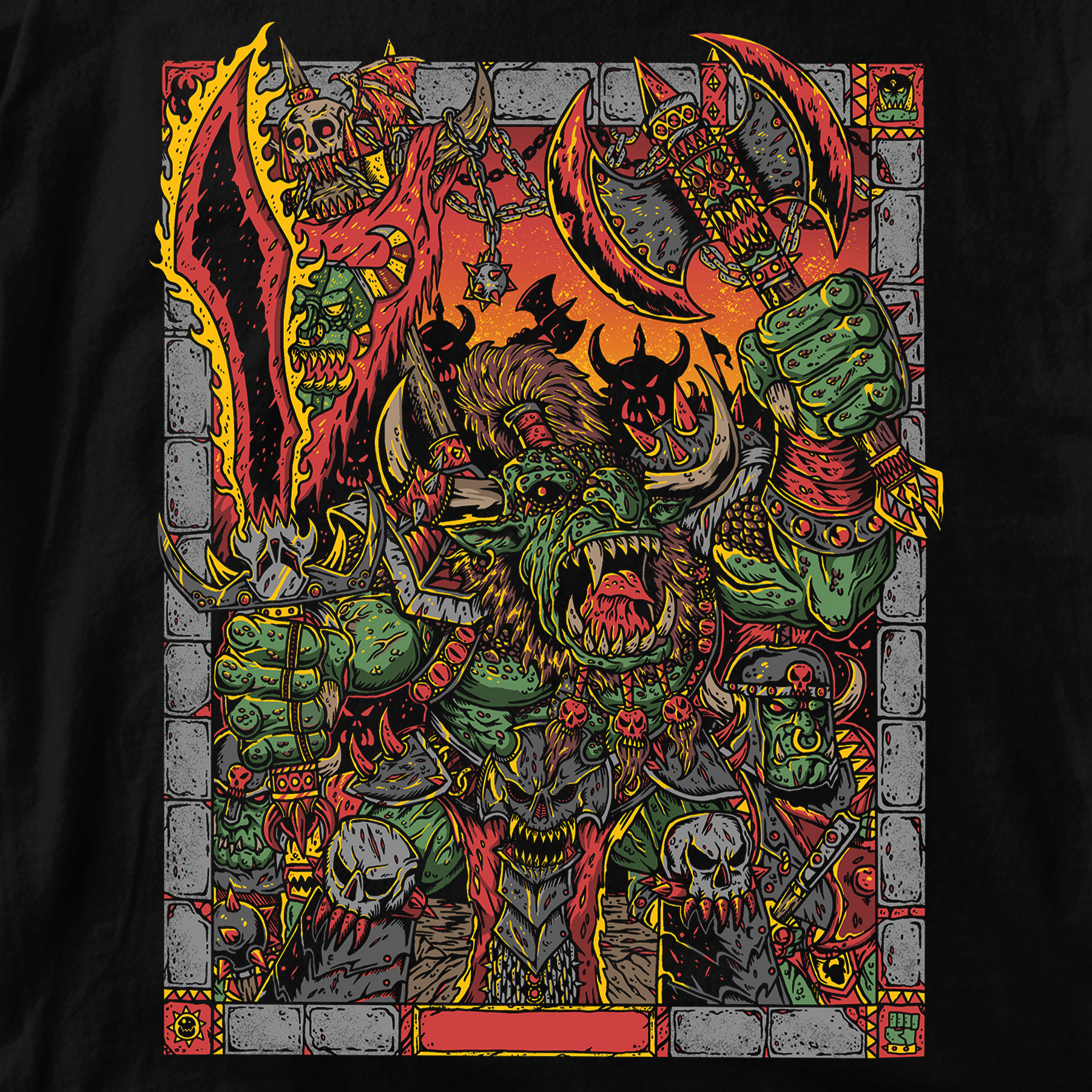 Orc Boss Pullover Hoodie