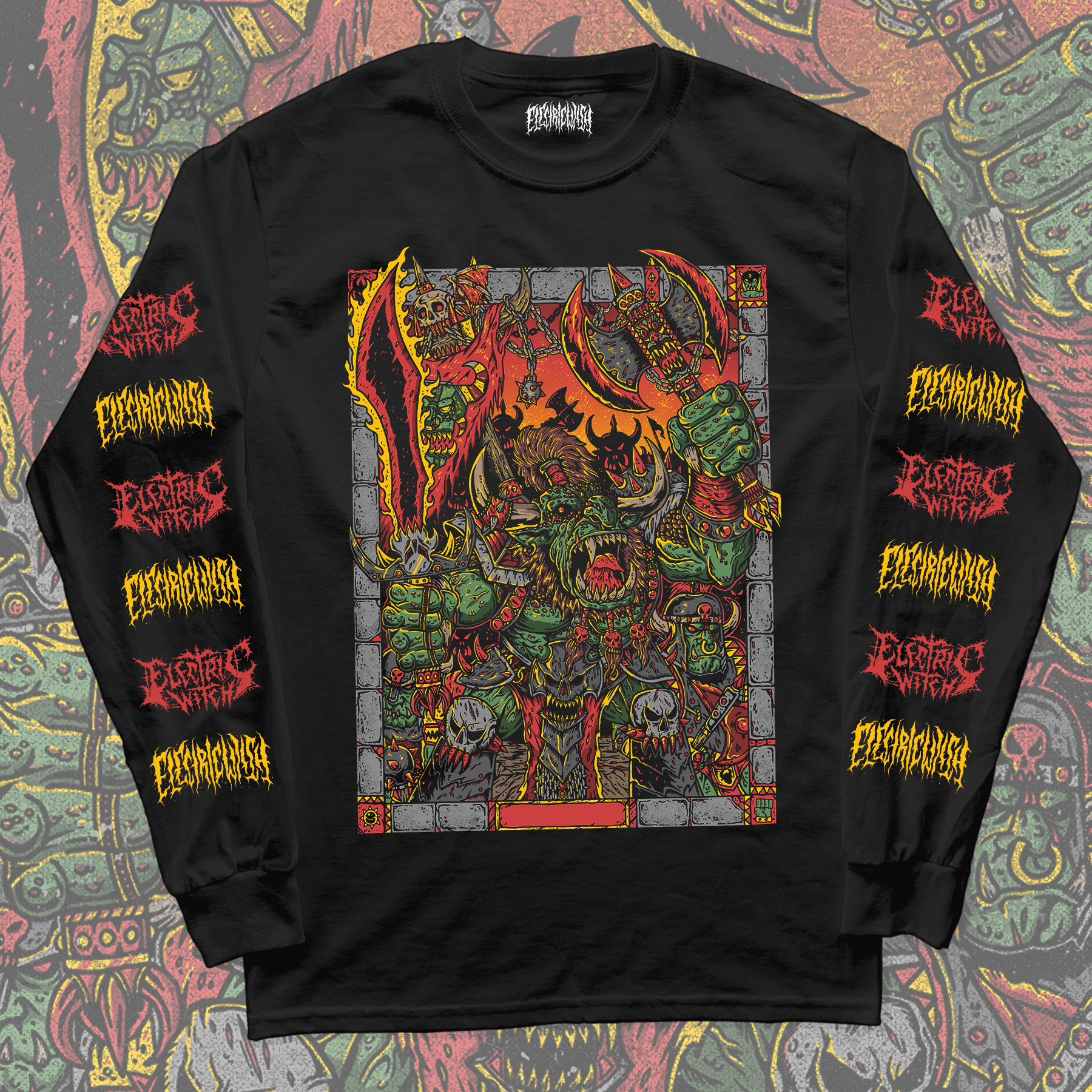 Orc Boss Long Sleeve T-Shirt