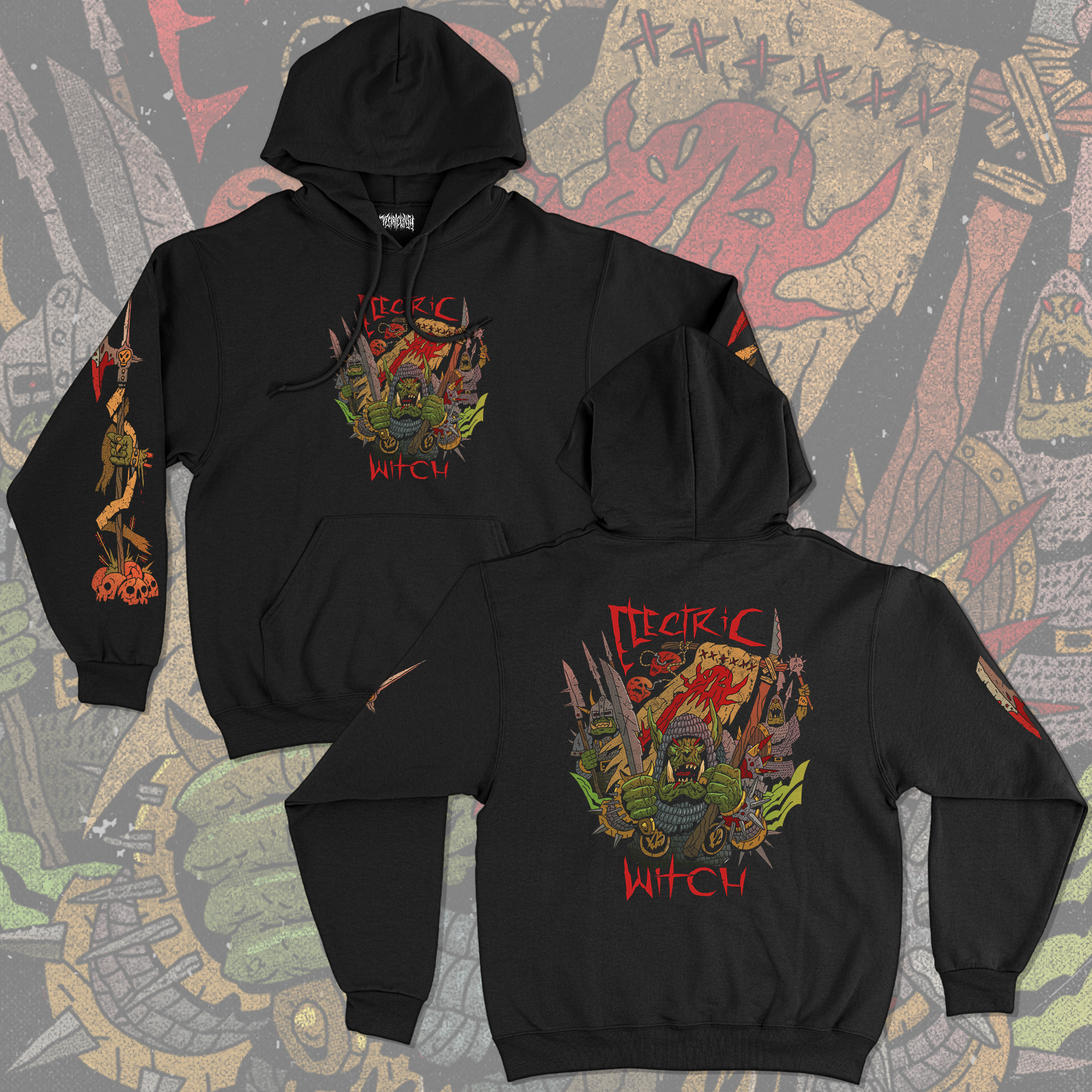 Orc Horder Pullover Hoodie