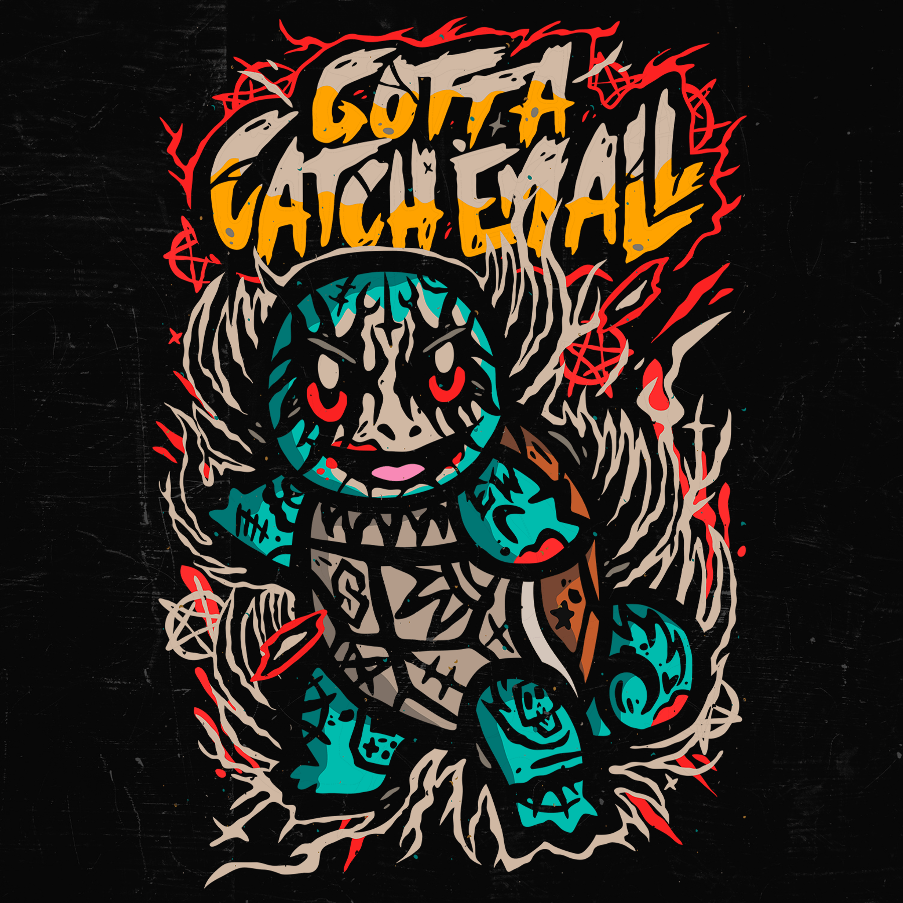 Pocket Monsters Water T-Shirt