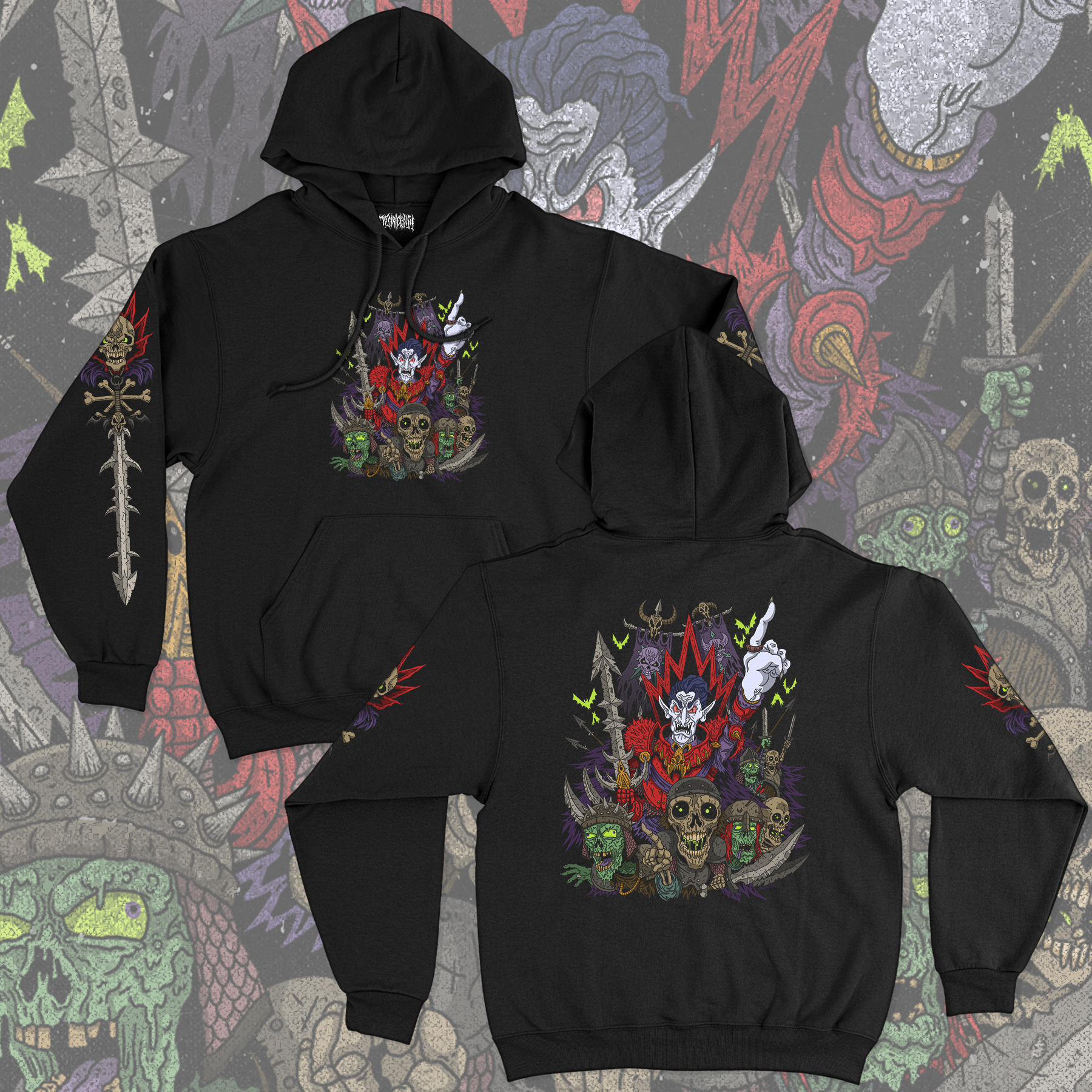 Vampire Lord Pullover Hoodie