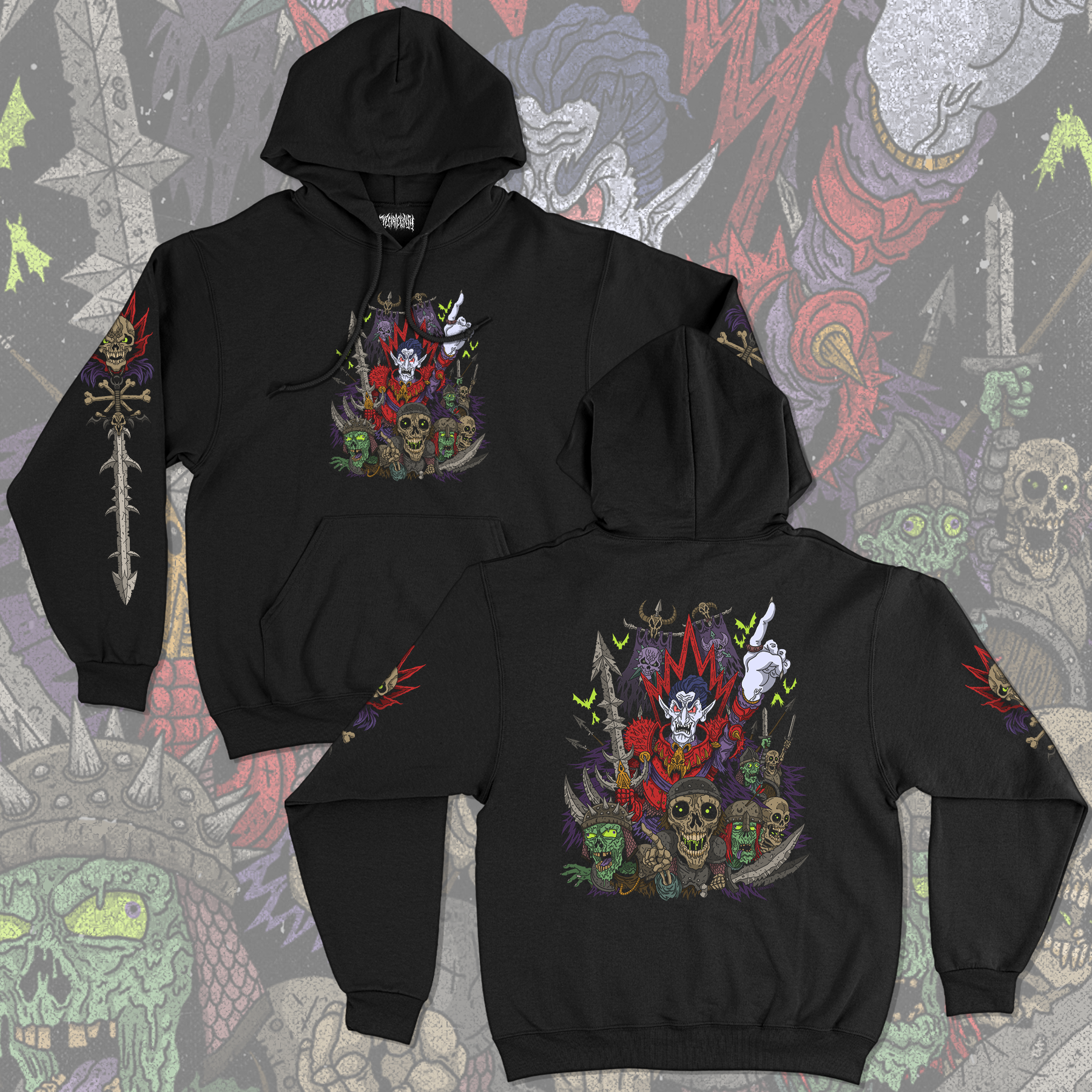 Vampire Lord Pullover Hoodie