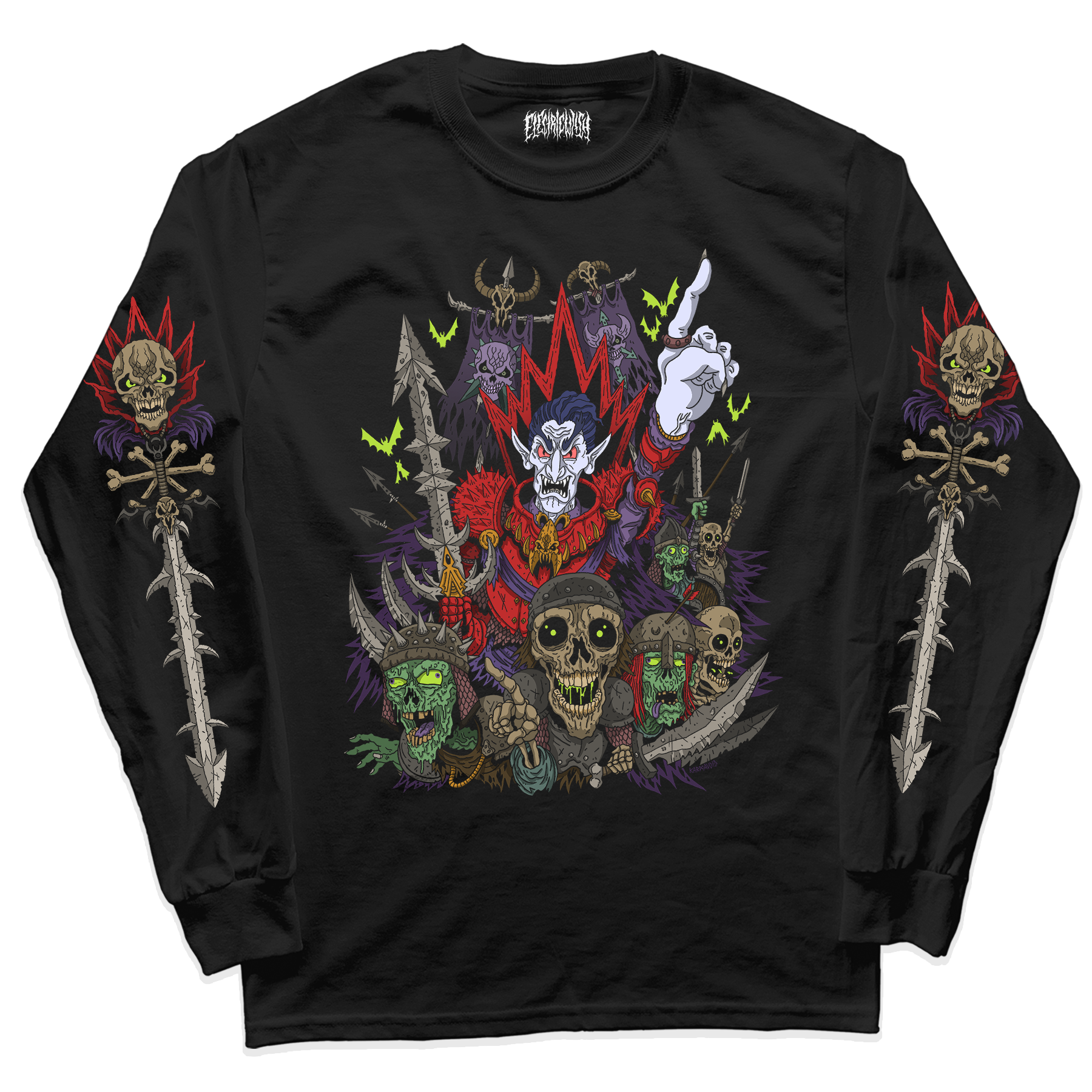Vampire Lord Long Sleeve T-Shirt