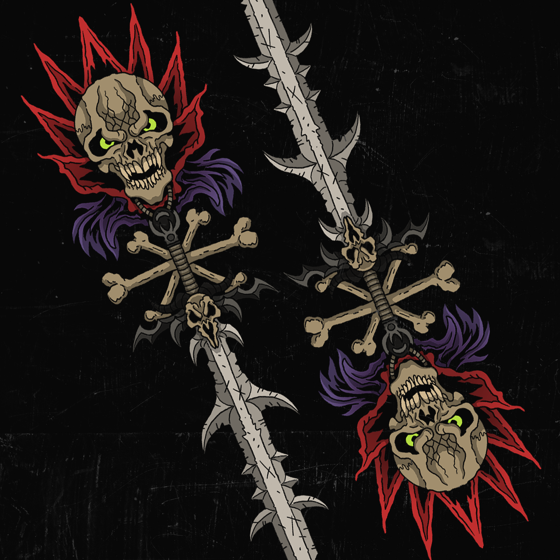Vampire Lord Long Sleeve T-Shirt