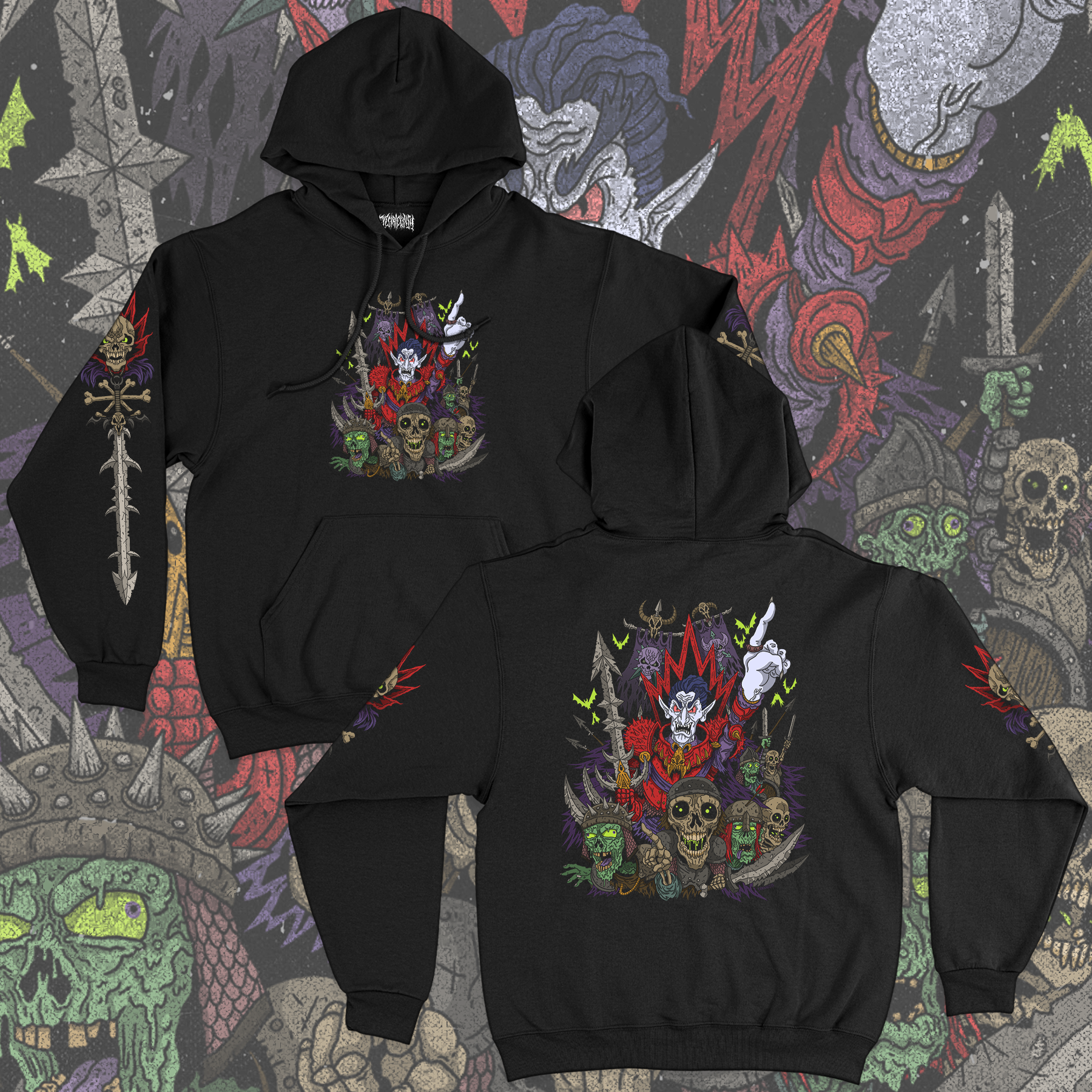 Vampire Lord Pullover Hoodie