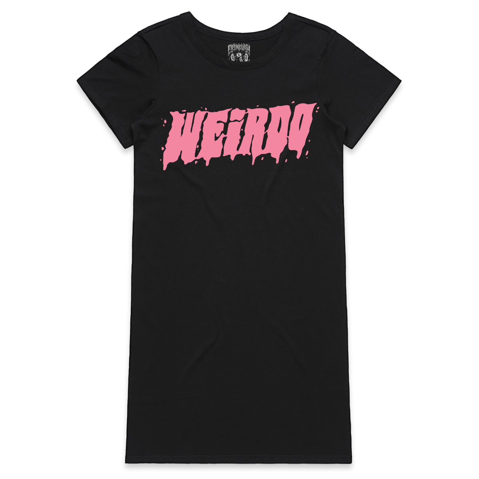 Weirdo T-Shirt Dress (Pink)
