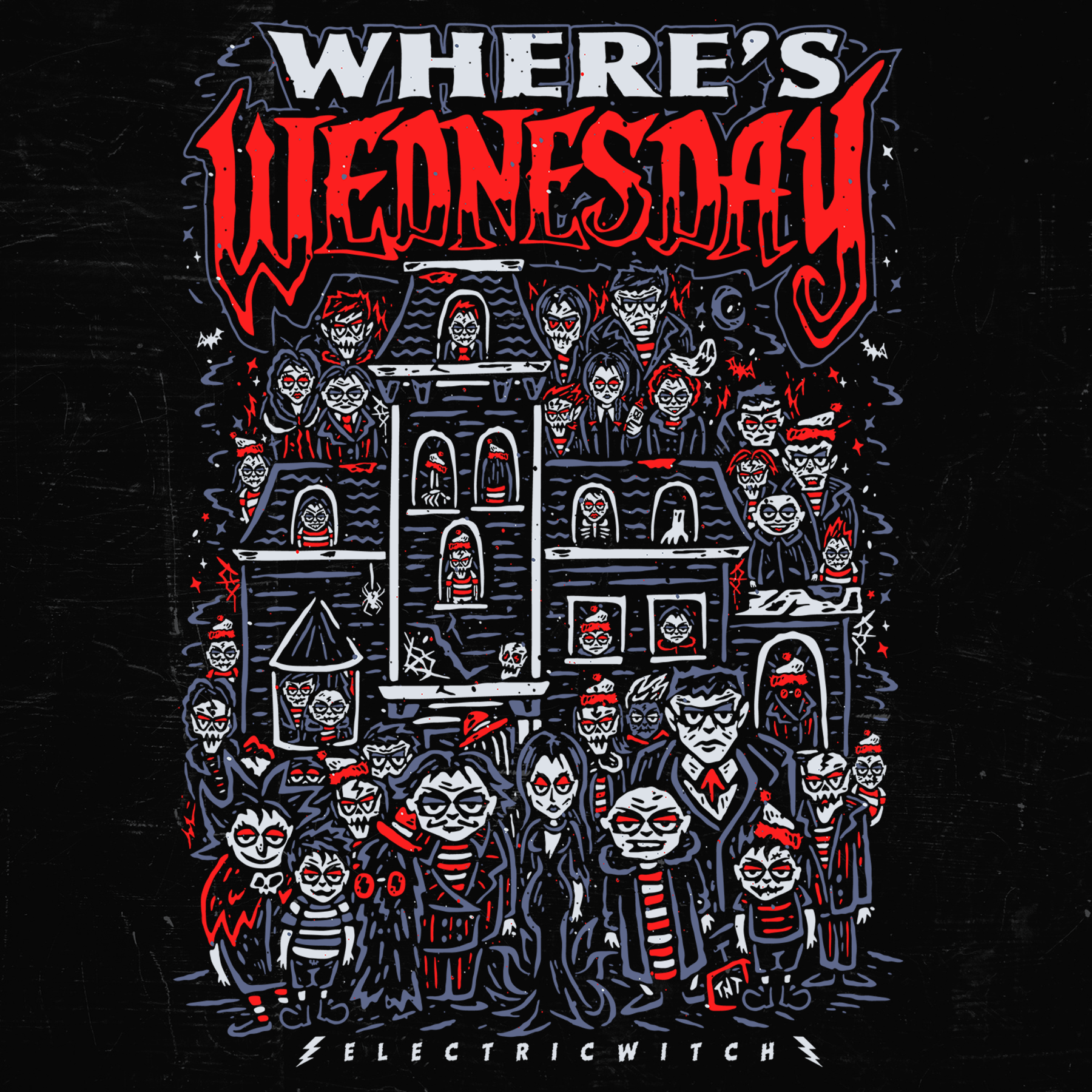 Where's Wednesday T-Shirt