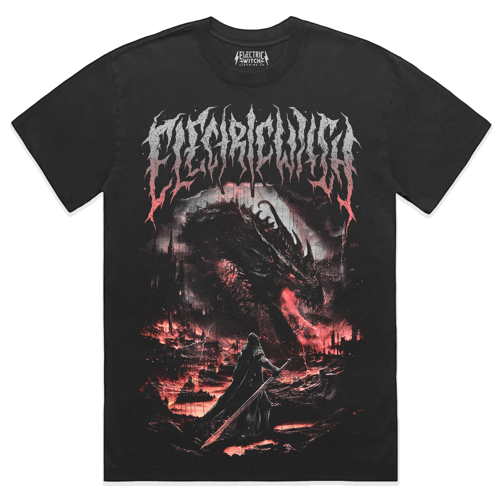 Wyvern Oversized Faded T-Shirt