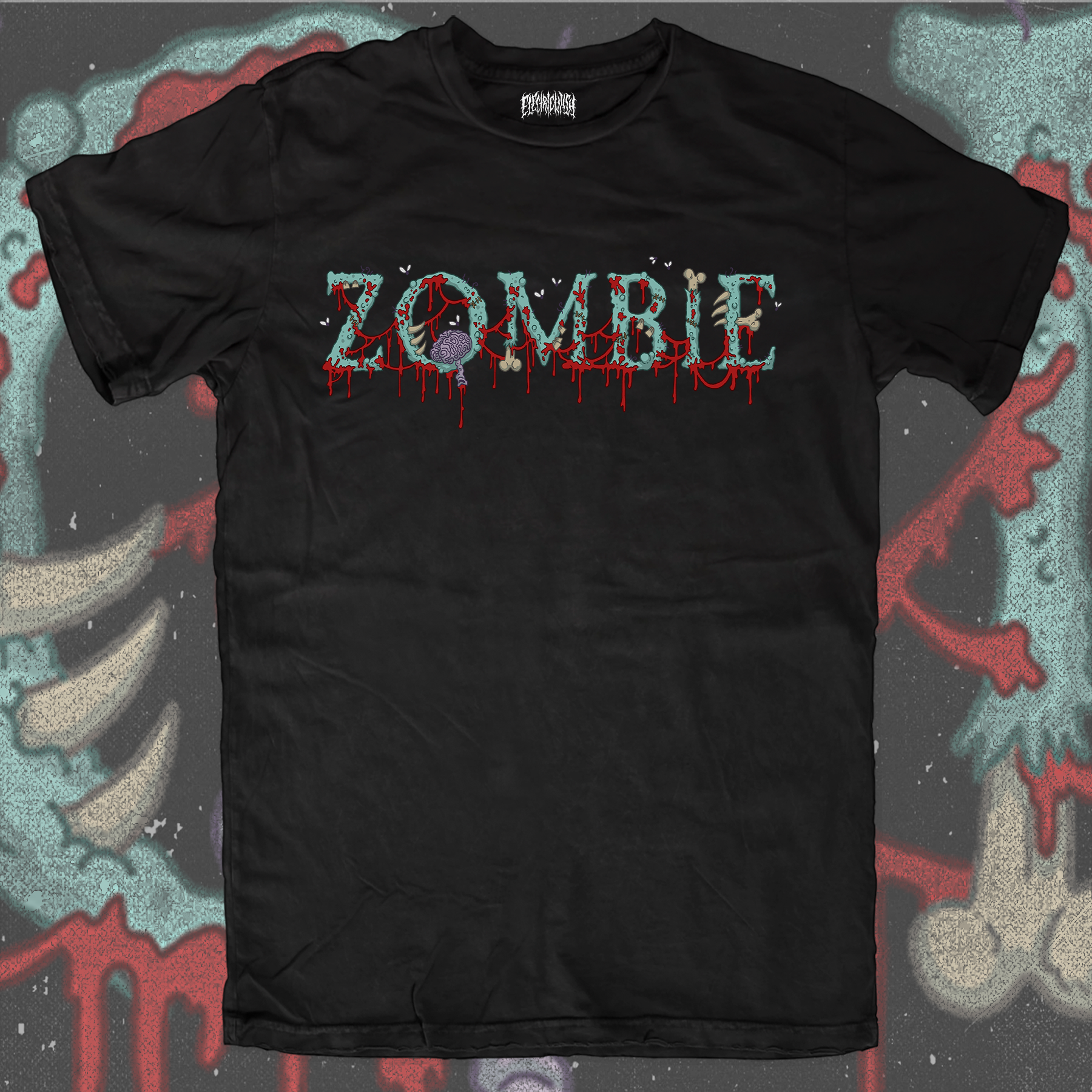 Zombie Slogan T-Shirt