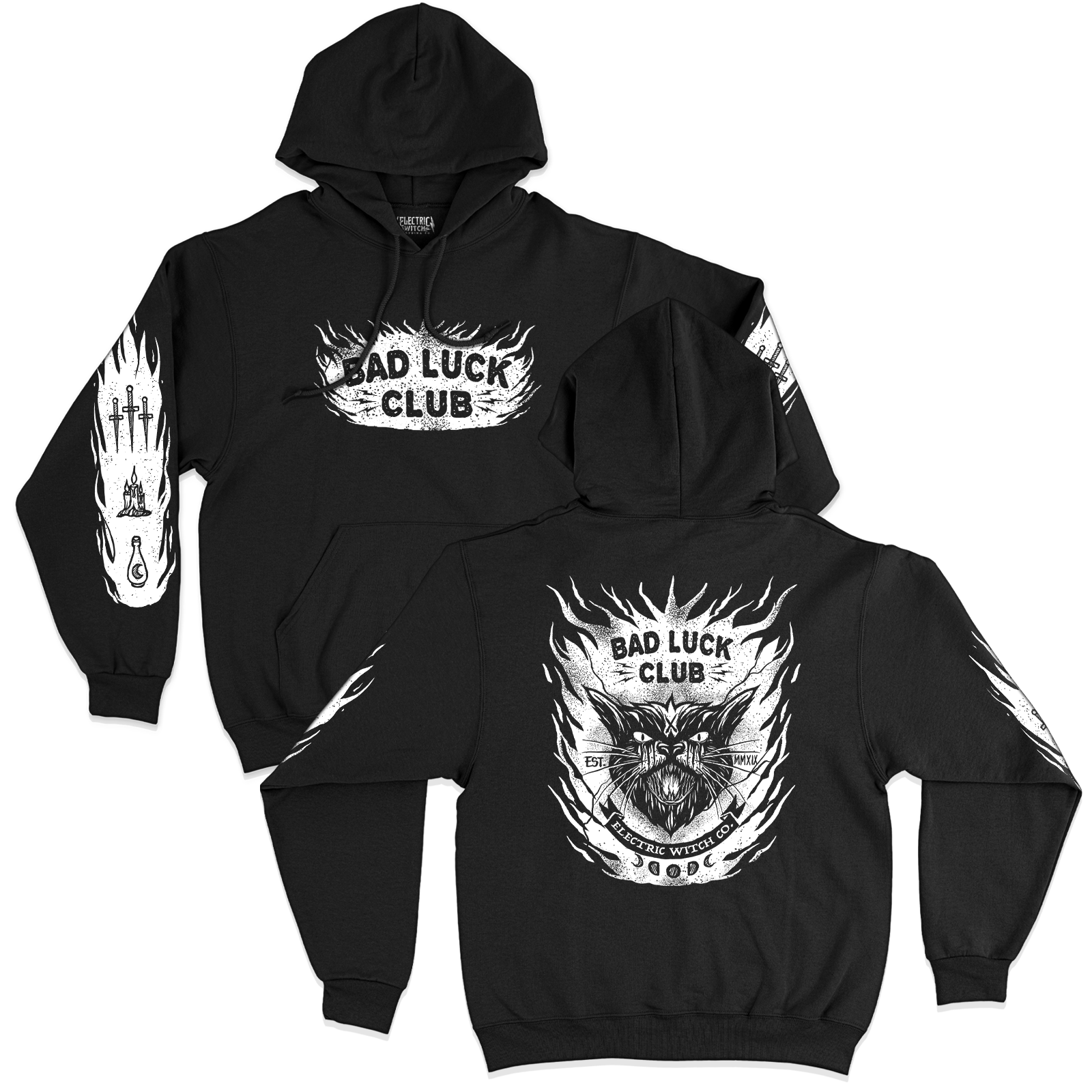 Bad Luck Club Pullover Hoodie