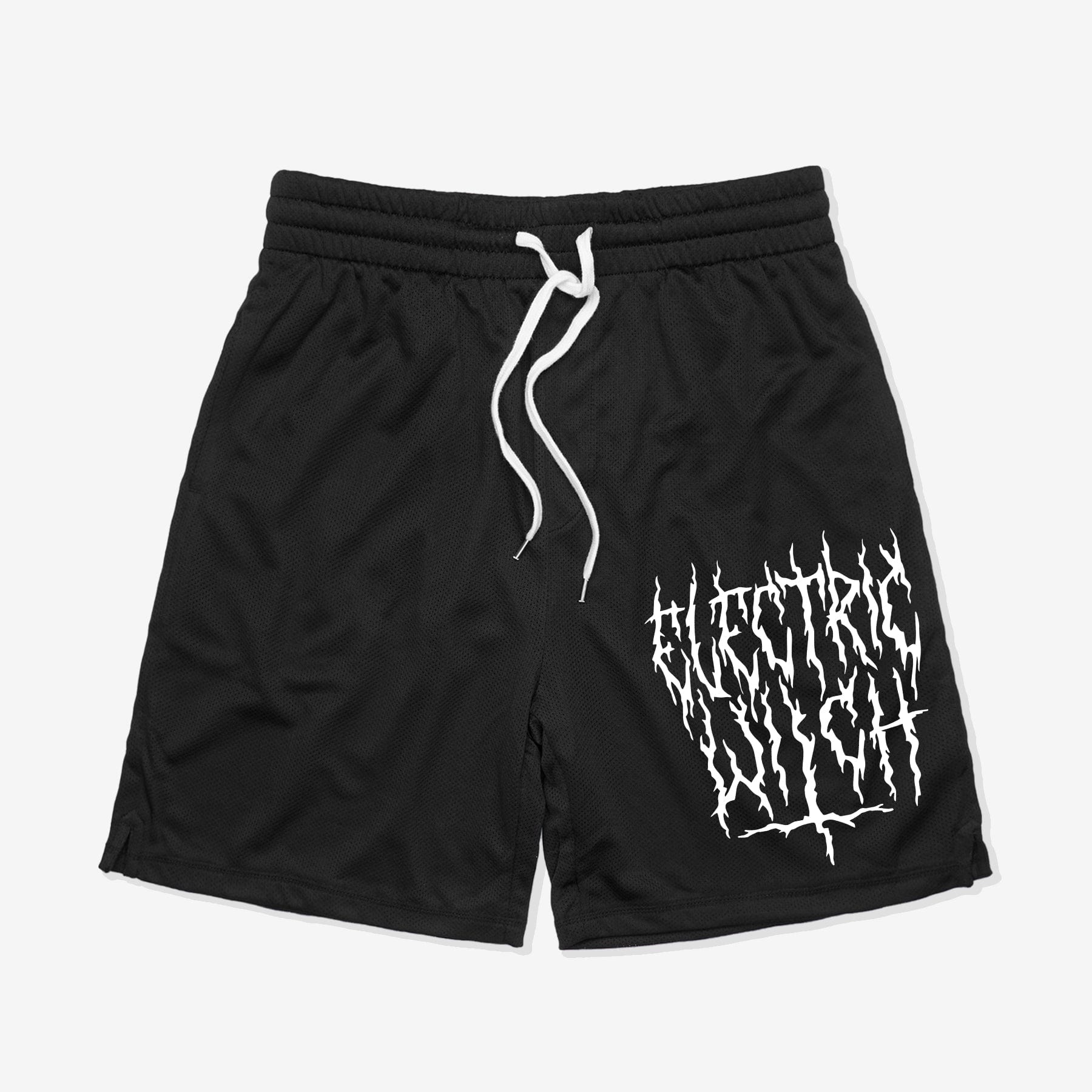 Black Metal Gym Shorts