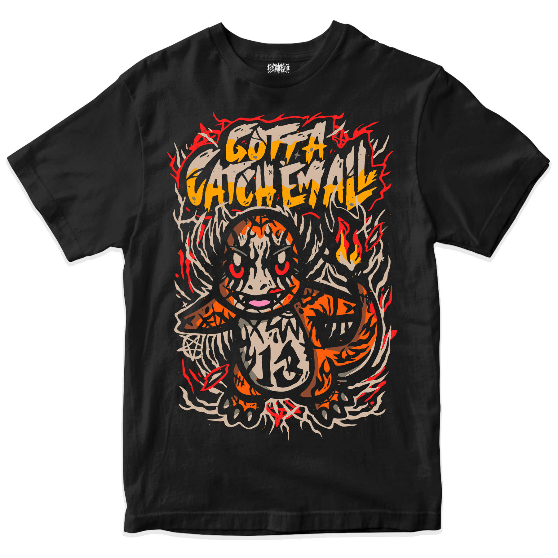 Pocket Monsters Fire T-Shirt