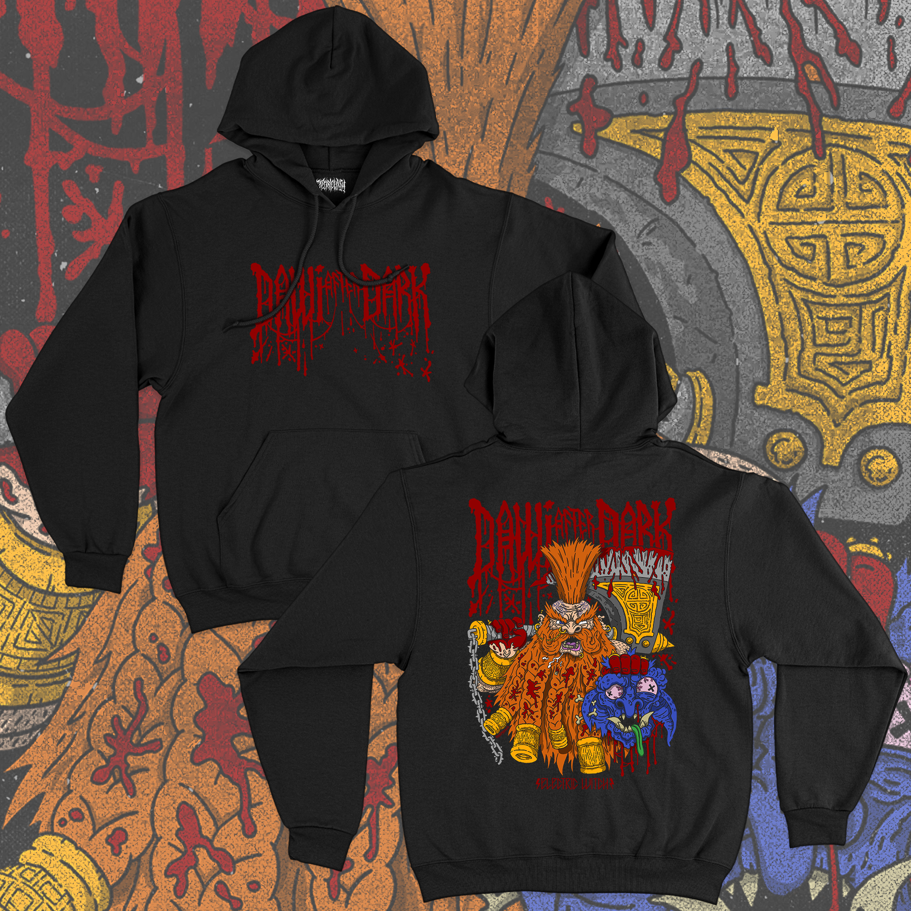 Dawi After Dark Pullover Hoodie