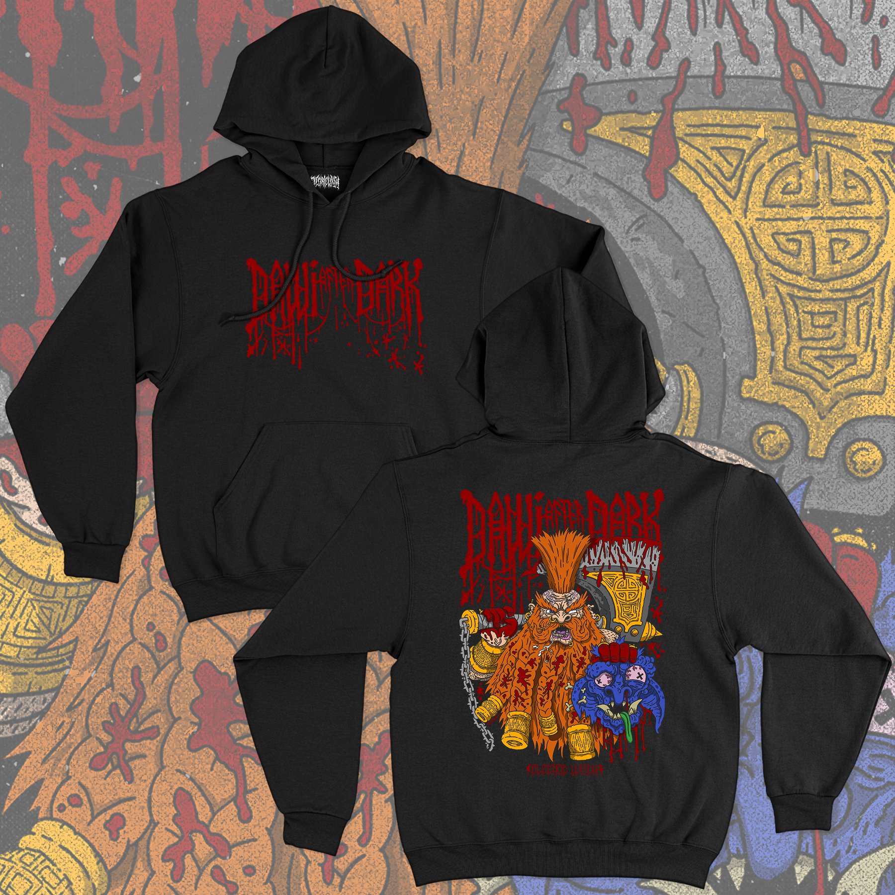 Dawi After Dark Pullover Hoodie