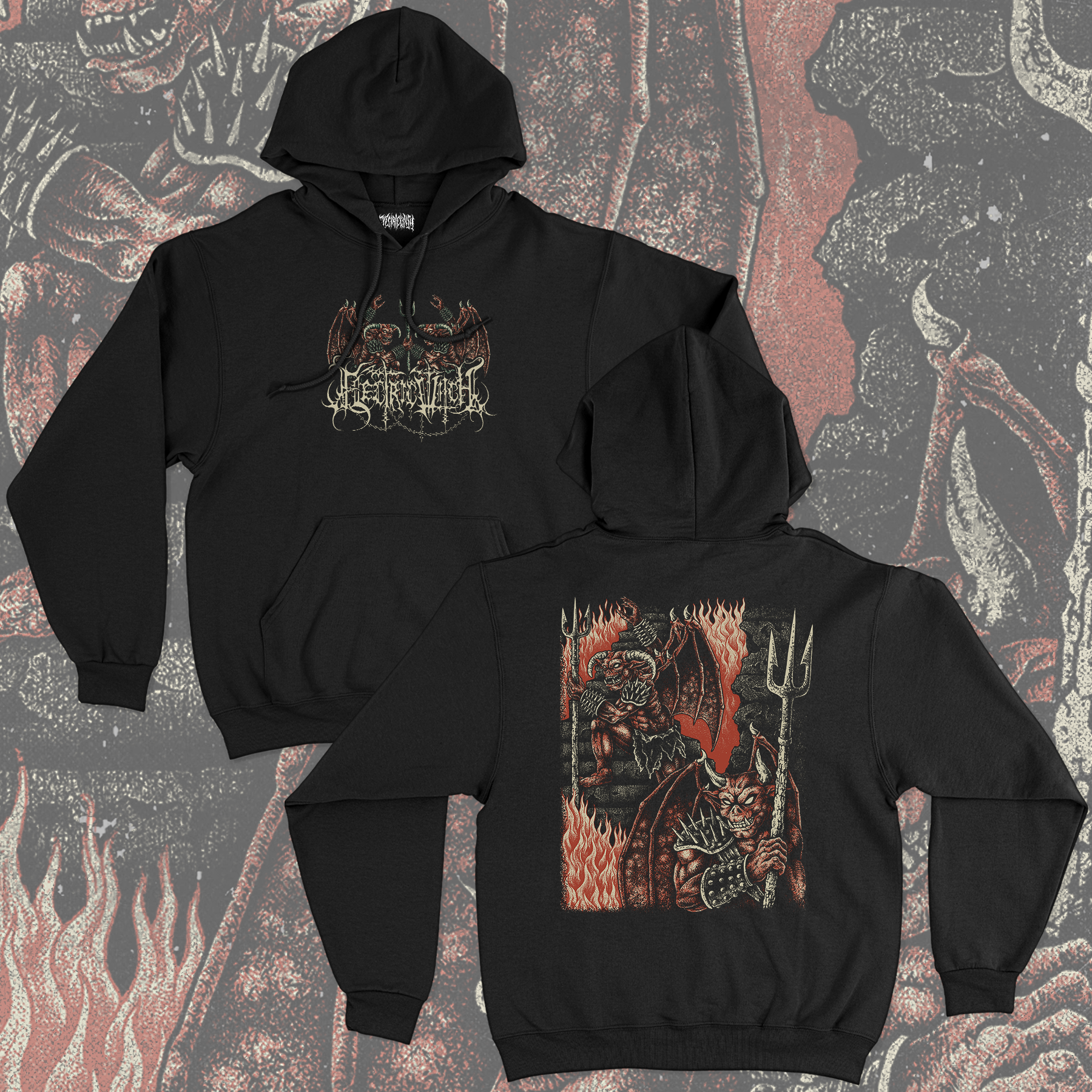 Gargoyle Pullover Hoodie