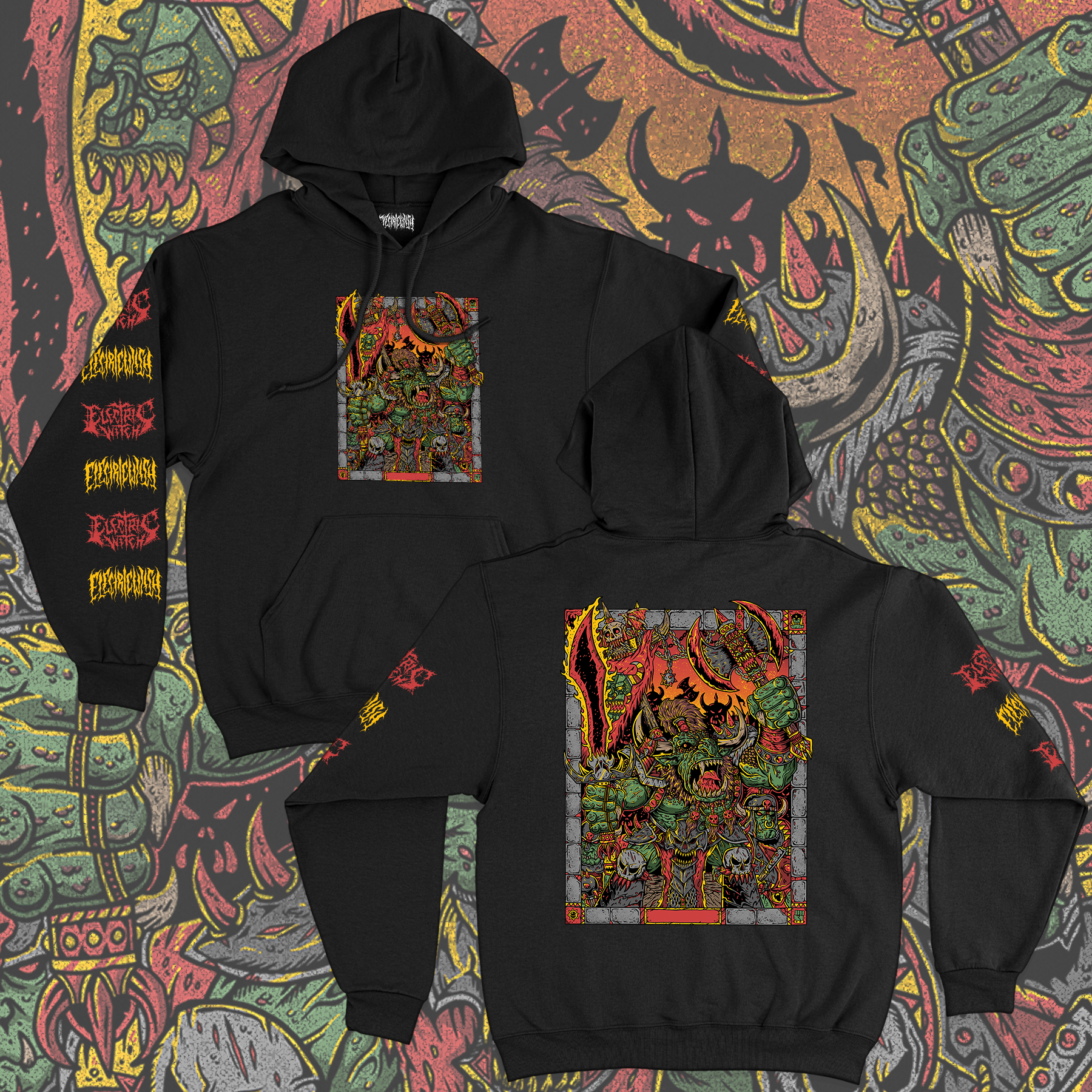 Orc Boss Pullover Hoodie