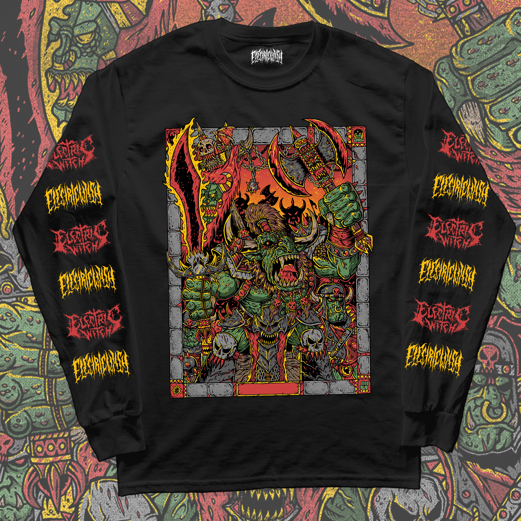 Orc Boss Long Sleeve T-Shirt