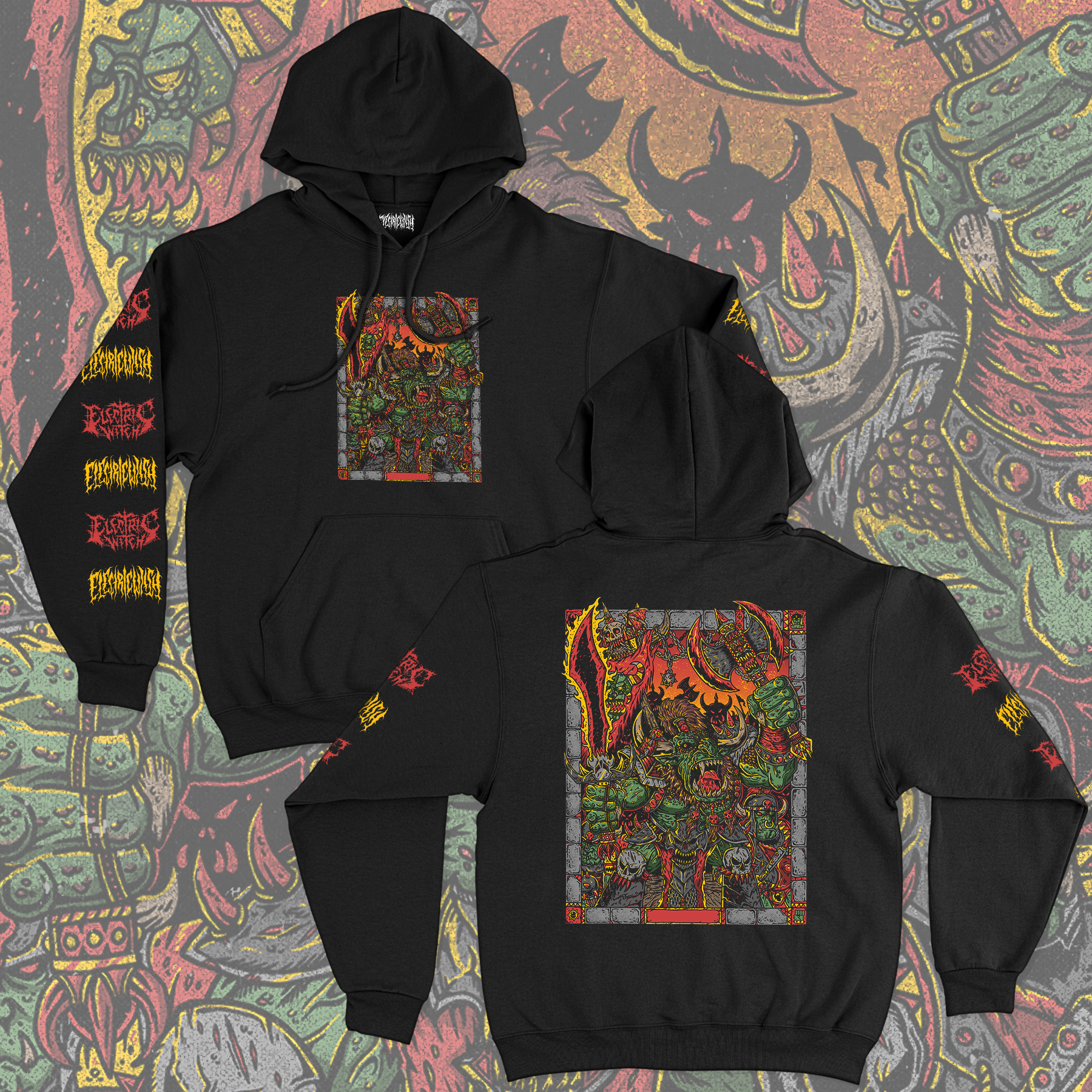 Orc Boss Pullover Hoodie
