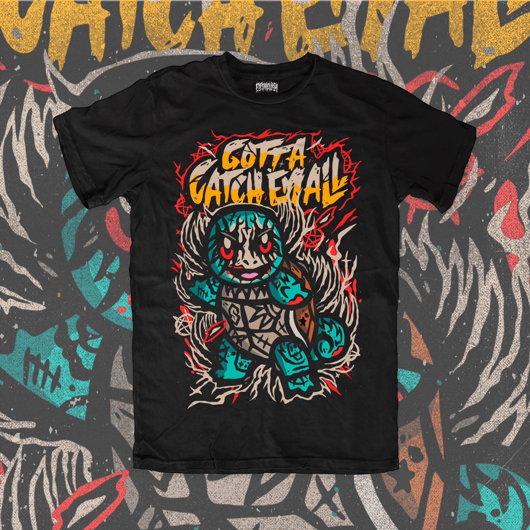 Pocket Monsters Water T-Shirt