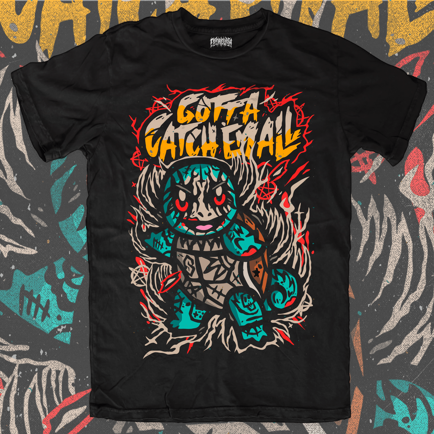 Pocket Monsters Water T-Shirt