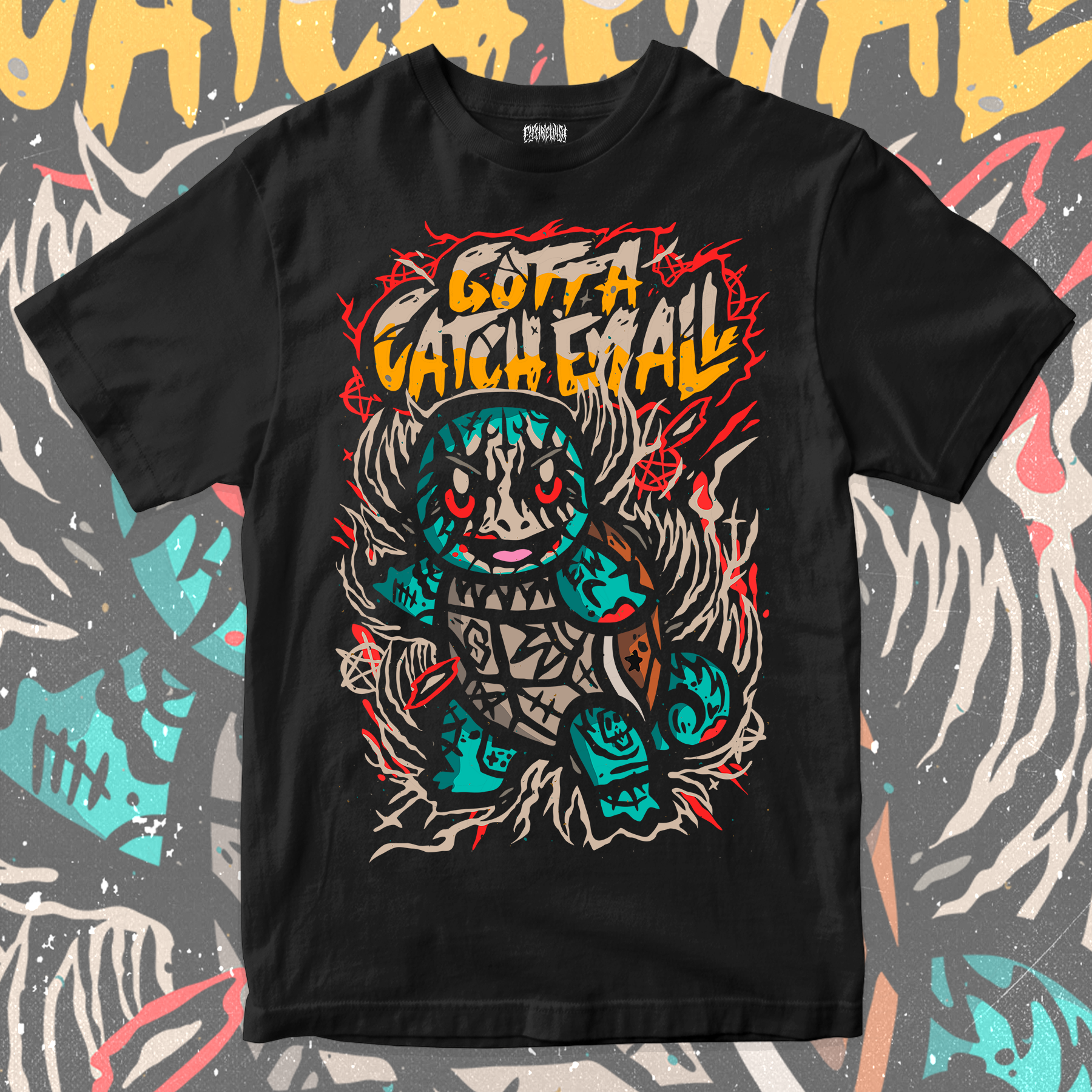 Pocket Monsters Water T-Shirt