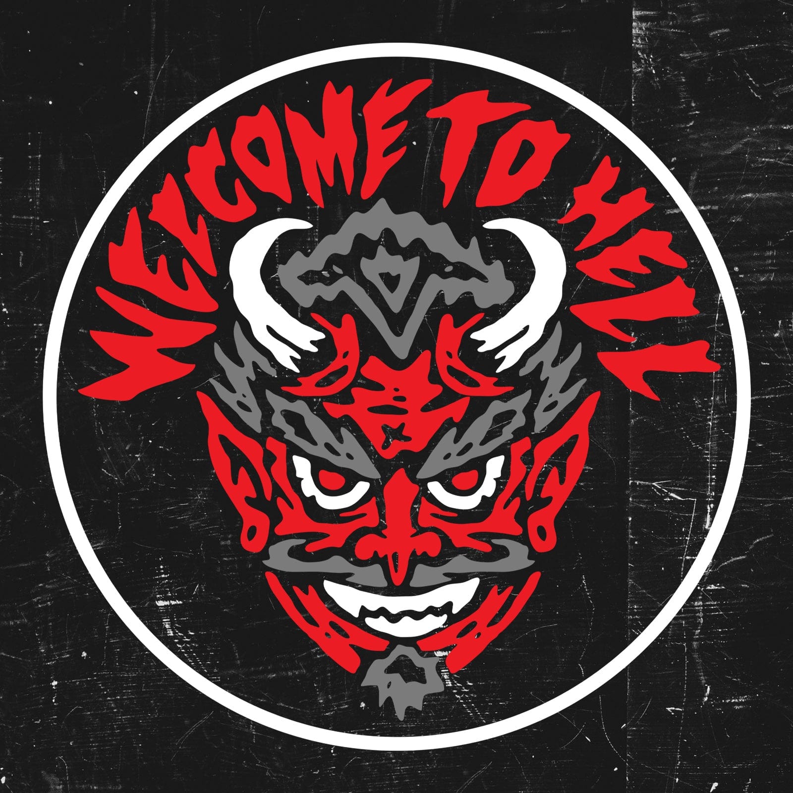 Welcome To Hell Faded Dad Hat