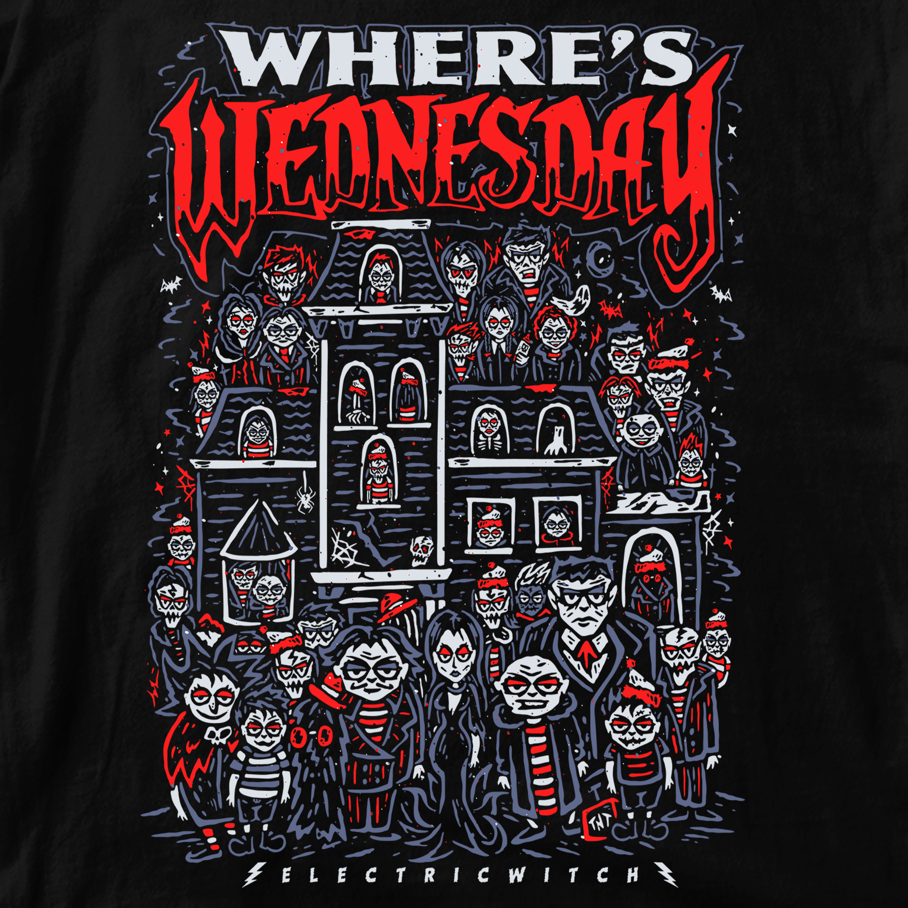 Where's Wednesday T-Shirt