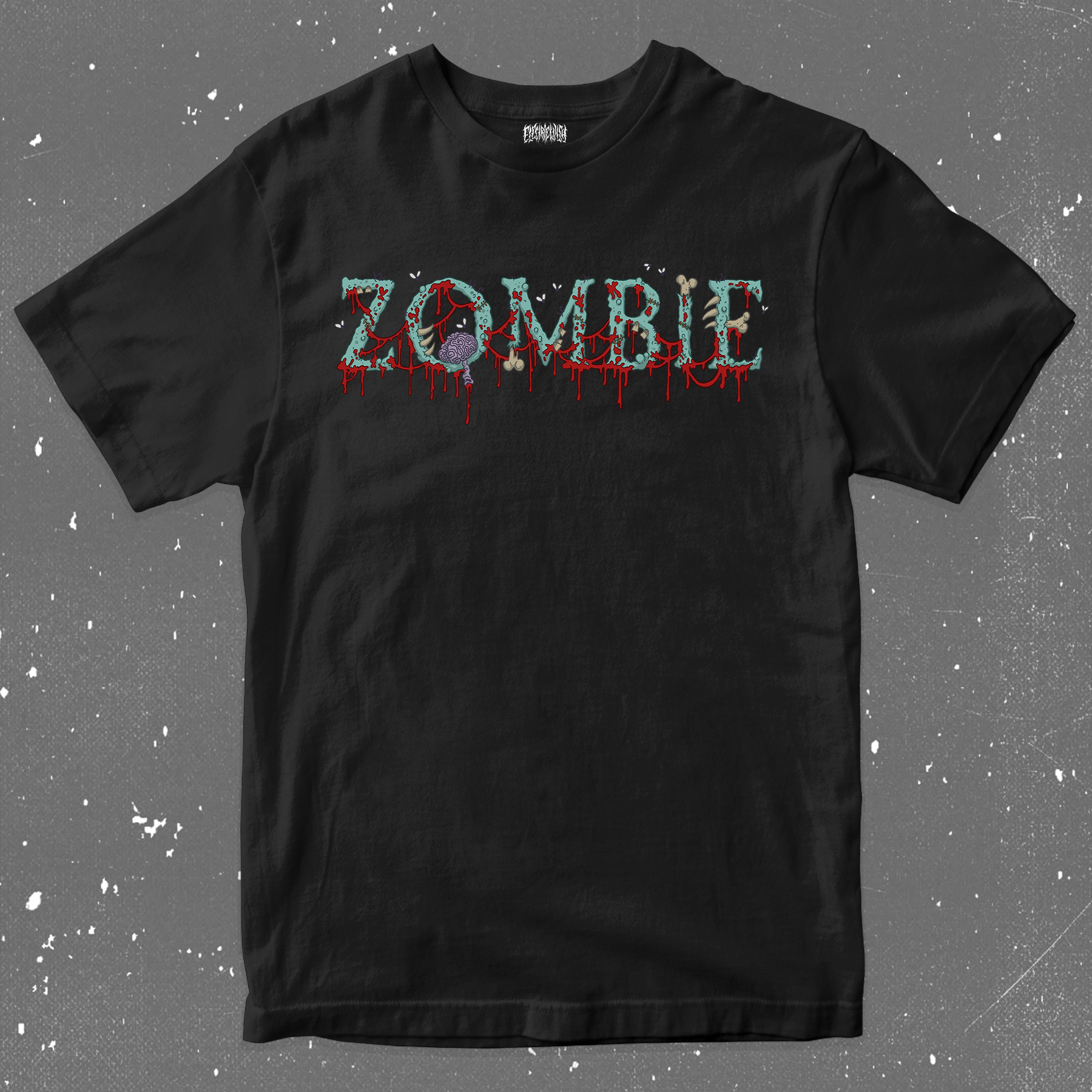 Zombie Slogan T-Shirt