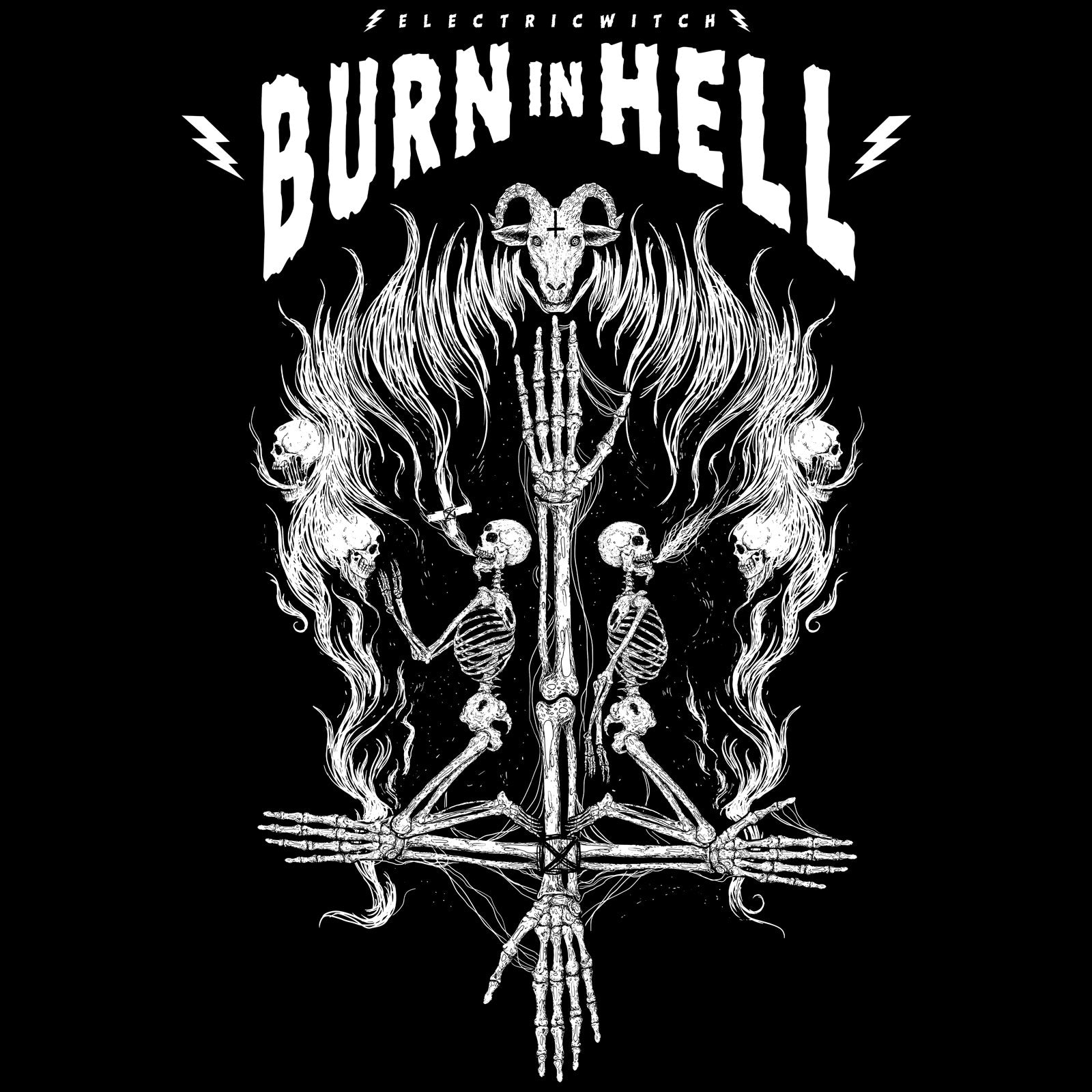 Burn In Hell T-Shirt Dress