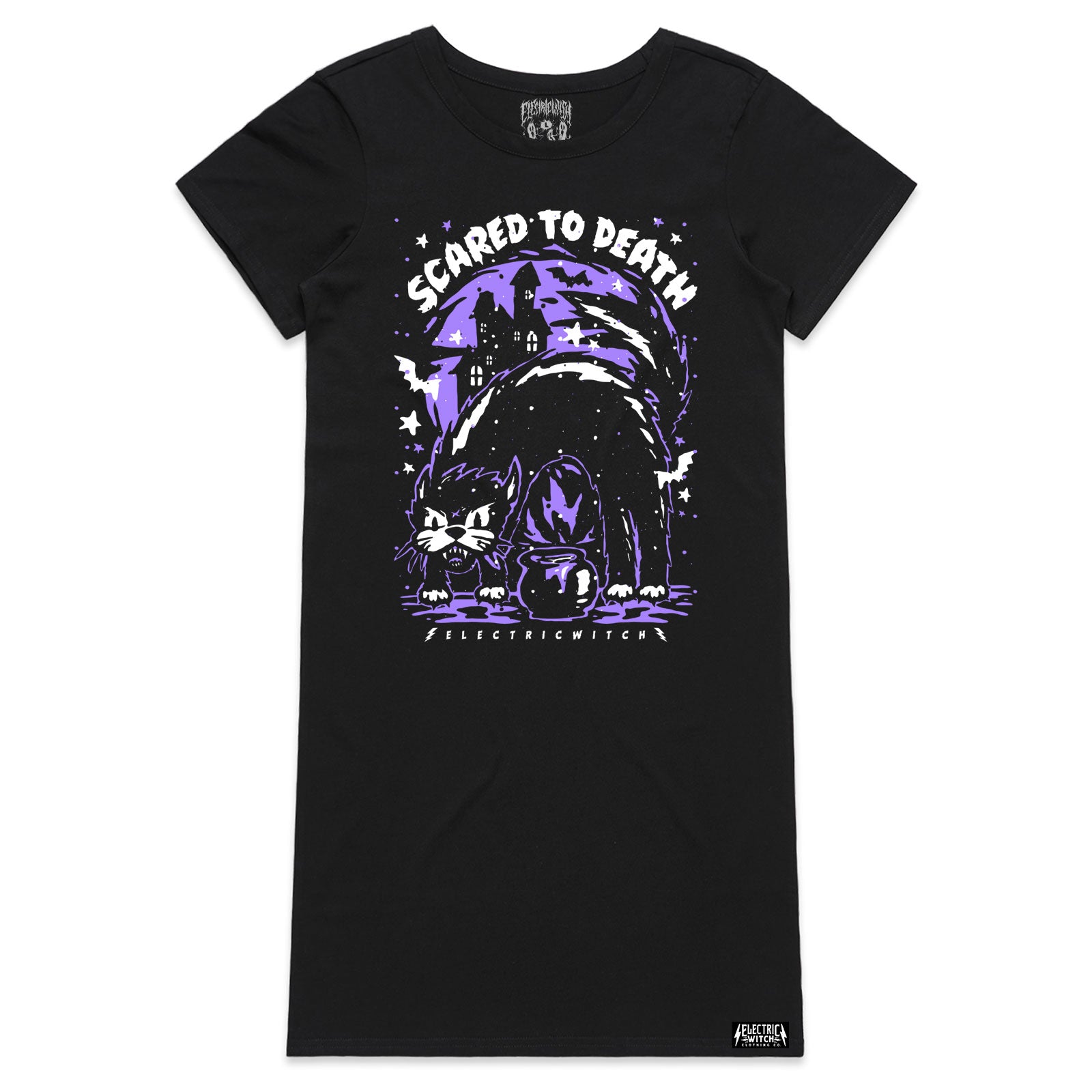 Scared To Death T-Shirt Dress
