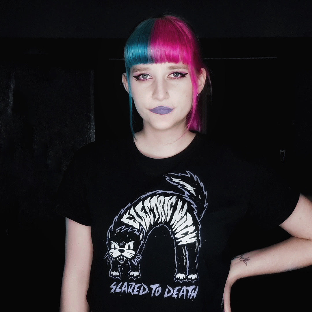 Scared To Death Crop Top