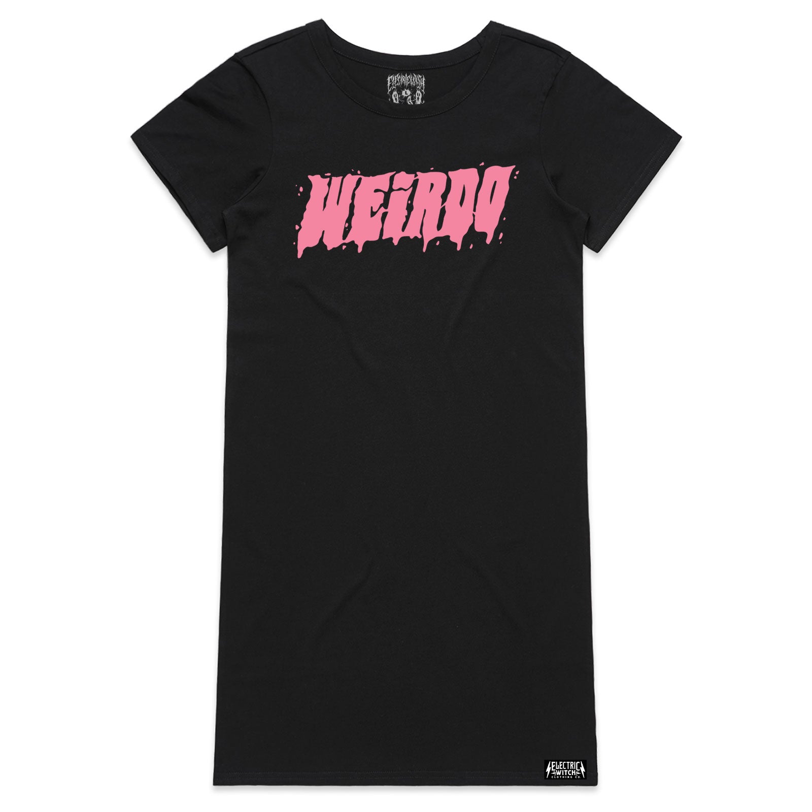 Weirdo T-Shirt Dress (Pink)