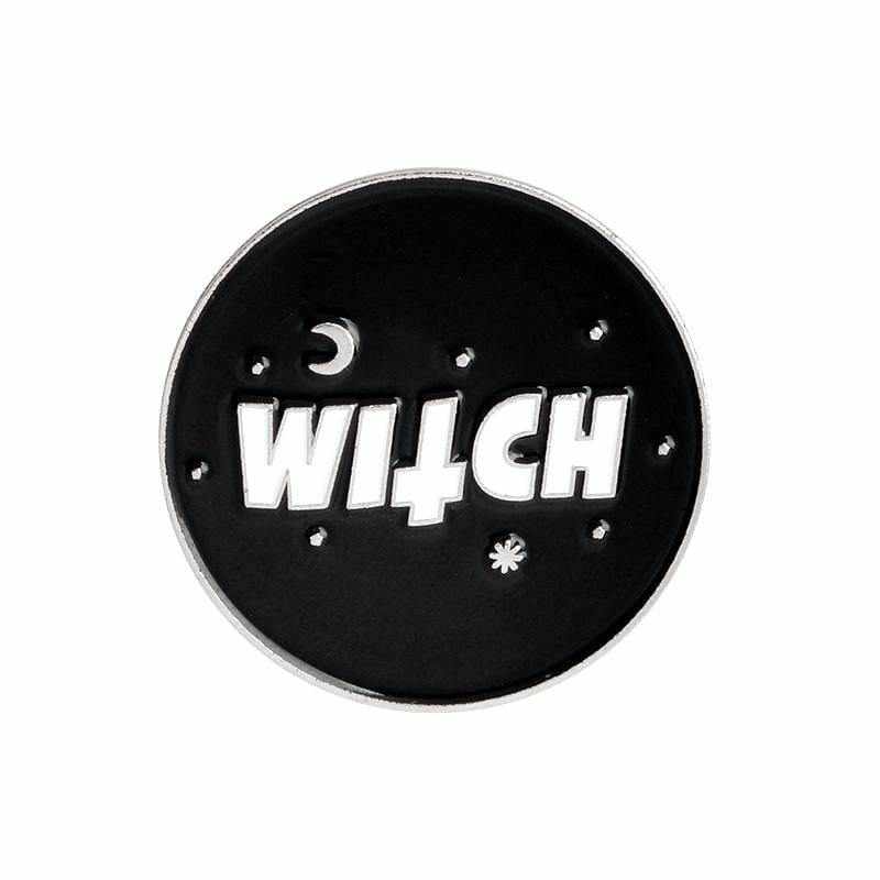 Devil Witch Enamel Pin | Alternative, Gothic & Occult Clothing Fashion Brand Australia - Electric Witch