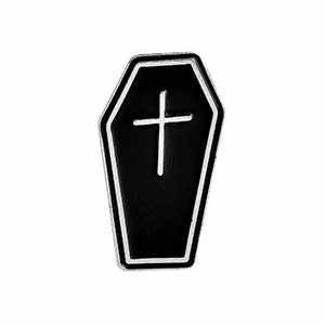 Resting Place Enamel Pin | Alternative, Gothic & Occult Clothing Fashion Brand Australia - Electric Witch