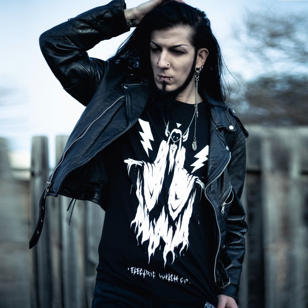 Shadows Tee | Alternative, Gothic & Occult Clothing Fashion Brand Australia - Electric Witch