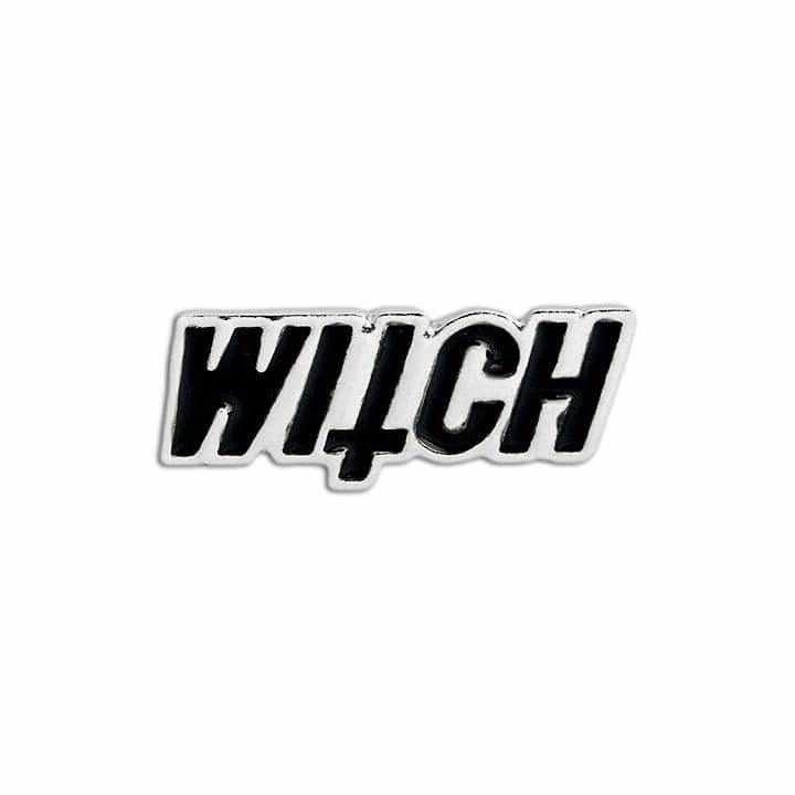 Witch Enamel Pin | Alternative, Gothic & Occult Clothing Fashion Brand Australia - Electric Witch